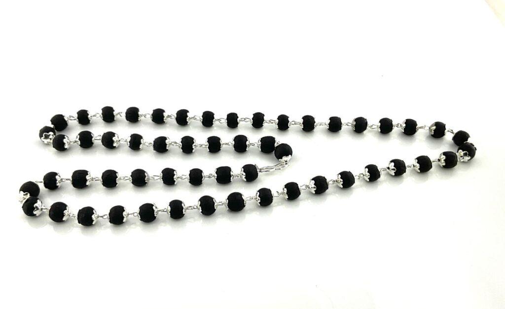 silver karungali mala products